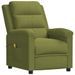 Fauteuil de massage Vert clair velours - Photo n°1