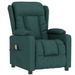 Fauteuil de massage Vert foncé Tissu - Photo n°2