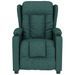 Fauteuil de massage Vert foncé Tissu - Photo n°3