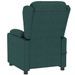 Fauteuil de massage Vert foncé Tissu - Photo n°5