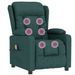 Fauteuil de massage Vert foncé Tissu - Photo n°7