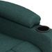 Fauteuil de massage Vert foncé Tissu - Photo n°8