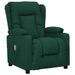 Fauteuil de massage Vert foncé Tissu - Photo n°2