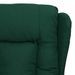 Fauteuil de massage Vert foncé Tissu - Photo n°6