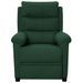 Fauteuil de massage Vert foncé Tissu - Photo n°2