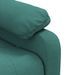 Fauteuil de massage Vert foncé Tissu - Photo n°8