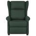 Fauteuil de massage Vert foncé Tissu - Photo n°2