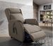 Fauteuil de relaxation et releveur 2 moteurs en nubuck 2 moteurs électriques Biza - Photo n°3