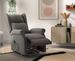 Fauteuil de relaxation et releveur électrique 2 moteurs tissu Agora - Photo n°3