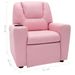 Fauteuil de relaxation pour enfant Similicuir Vikalo - Photo n°8