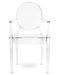 Fauteuil design en polycarbonate transparent ou Opaque - Collection Louiva - Photo n°10