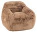 Fauteuil design KUTY - Luxe et douceur avec effet peluche - Photo n°1