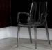 Fauteuil design transparente Robby - Lot de 4 - Photo n°2