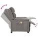 Fauteuil électrique de massage Gris clair Tissu 2 Vika - Photo n°8