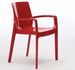 Fauteuil empilable ROMIA – Brillance, confort et style italien - Photo n°1