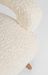 Fauteuil en polyester effet laine blanc Bagy - Photo n°5