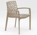 Fauteuil en polypropylène JARDINA – Usage intérieur/extérieur - Photo n°1