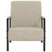 Fauteuil Gris clair Similicuir - Photo n°4