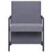 Fauteuil Gris clair Tissu 6 - Photo n°3