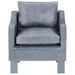 Fauteuil Gris Cuir véritable 11 - Photo n°2