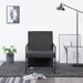 Fauteuil Gris Tissu - Photo n°2