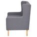 Fauteuil Gris Tissu 3 - Photo n°4