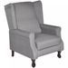 Fauteuil Gris Tissu 2 - Photo n°1