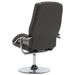 Fauteuil inclinable avec repose-pied Gris Similicuir 4 - Photo n°7