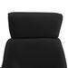 Fauteuil inclinable avec repose-pied Noir Similicuir 6 - Photo n°8