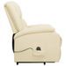 Fauteuil inclinable Crème Similicuir 4 - Photo n°5