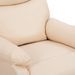 Fauteuil inclinable Crème Tissu - Photo n°7