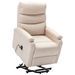 Fauteuil inclinable Crème Tissu 17 - Photo n°1