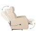 Fauteuil inclinable Crème Tissu Silencia - Photo n°5