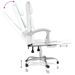 Fauteuil inclinable de bureau Blanc Similicuir - Photo n°8