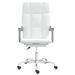 Fauteuil inclinable de bureau Blanc Similicuir - Photo n°3