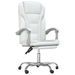 Fauteuil inclinable de bureau Blanc Similicuir - Photo n°2