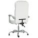 Fauteuil inclinable de bureau Blanc Similicuir - Photo n°5