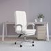 Fauteuil inclinable de bureau Blanc Similicuir - Photo n°1