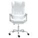 Fauteuil inclinable de bureau Blanc Similicuir - Photo n°3