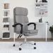 Fauteuil inclinable de bureau Gris clair Tissu - Photo n°1