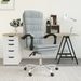 Fauteuil inclinable de bureau Gris clair Tissu - Photo n°1