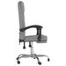 Fauteuil inclinable de bureau Gris clair Tissu - Photo n°4