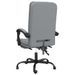 Fauteuil inclinable de bureau Gris clair Tissu - Photo n°5