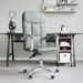 Fauteuil inclinable de bureau Gris foncé Tissu - Photo n°1