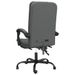 Fauteuil inclinable de bureau Gris foncé Tissu - Photo n°5