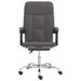 Fauteuil inclinable de bureau Gris Similicuir - Photo n°3