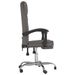 Fauteuil inclinable de bureau Gris Similicuir - Photo n°4