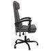 Fauteuil inclinable de bureau Gris Similicuir - Photo n°4