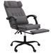 Fauteuil inclinable de bureau Gris Similicuir - Photo n°6