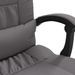 Fauteuil inclinable de bureau Gris Similicuir - Photo n°9